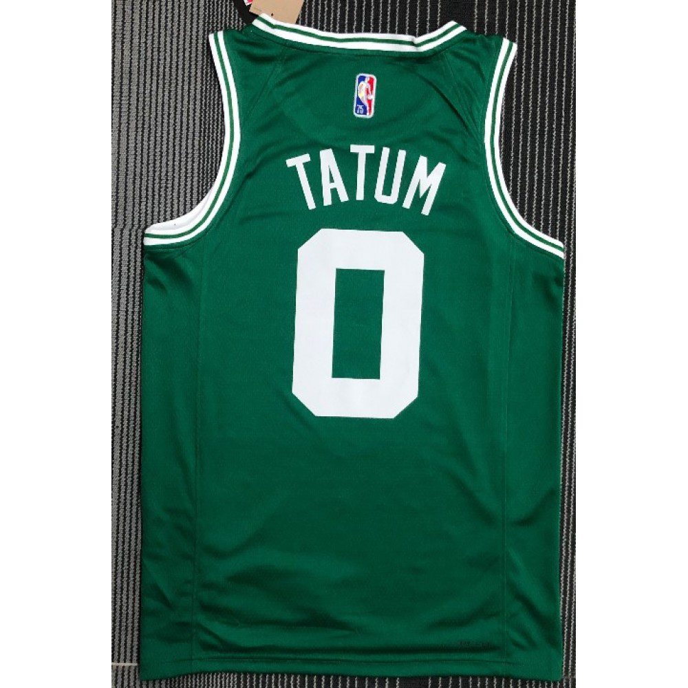Men's Boston Celtics Jayson Tatum #0 Green 2021/22 Diamond Swingman Jersey - Icon Edition-Pro Kit Vault | Brand New 26/27 Sports Jerseys